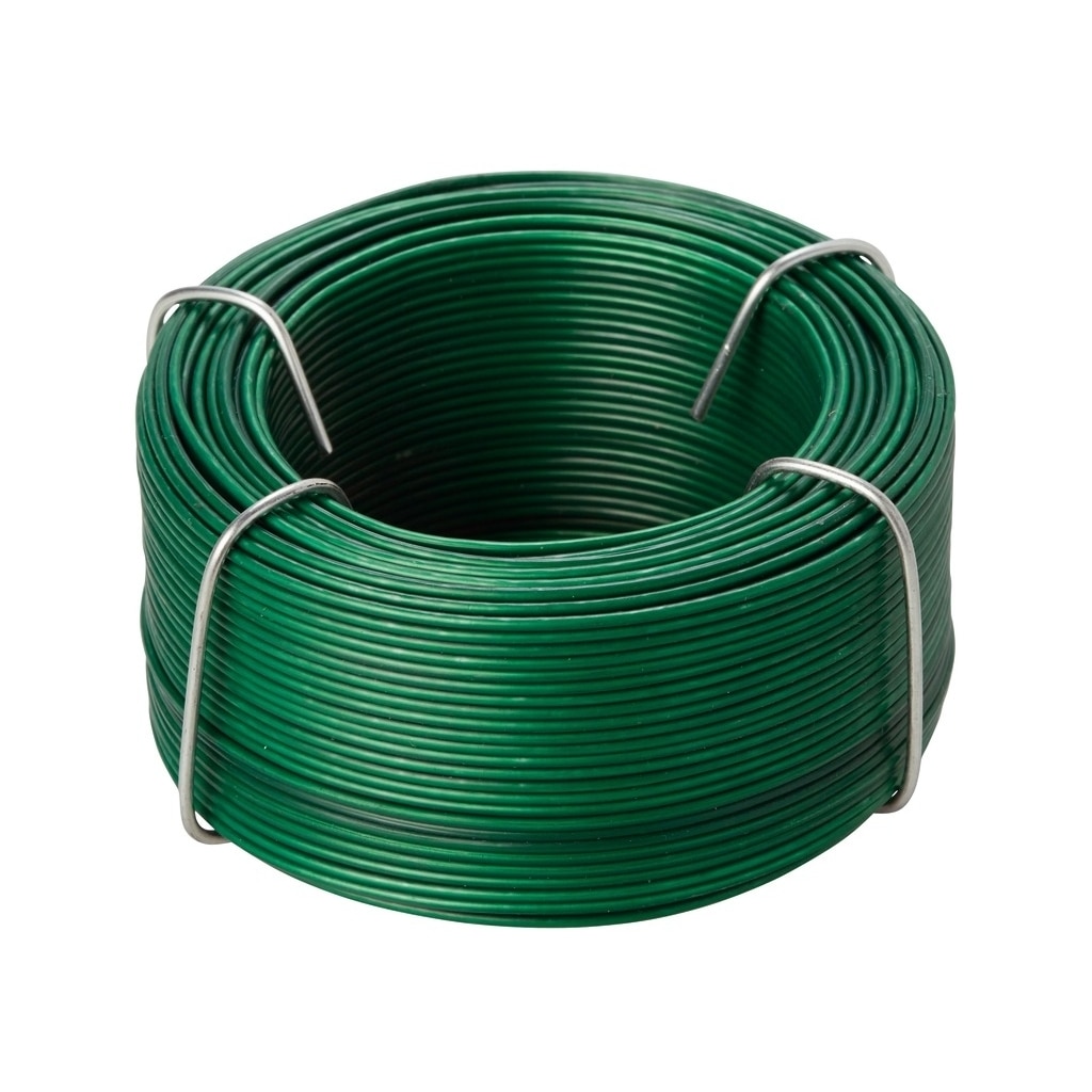 Cablu gradina DIALL, otel, invelis PVC, 1.4 mm x 50 m, verde