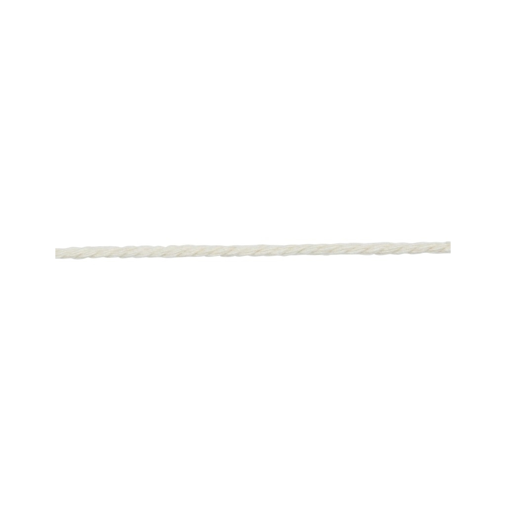Sfoara DIALL, bumbac, 1.5 mm x 60 m, alb