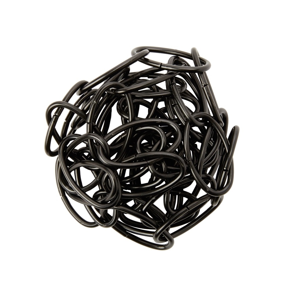 Lant otel, 2.2 x 20 x 1500 mm, negru 