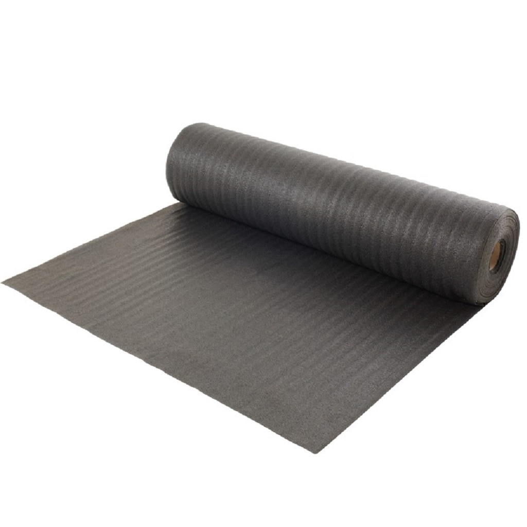 Izolatie parchet, polipropilena, gri inchis, 2500 x 100 x 0.2 cm  Diall