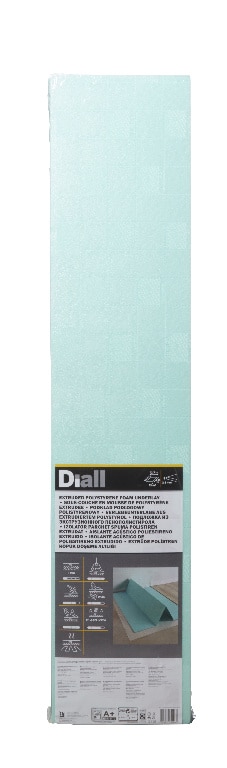 Polistiren extrudat, 2.2 mm, 15 m2  Diall