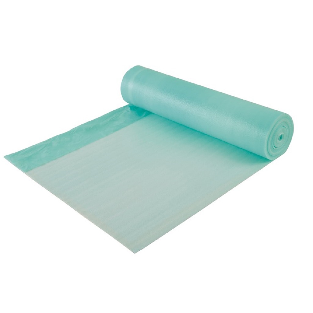 Izolatie parchet, polipropilena, verde, 1500 x 100 x 0.3 cm  Diall