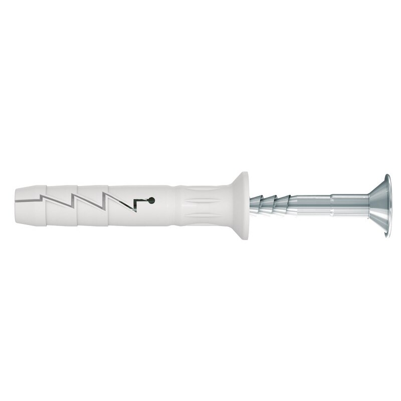 Diblu cui cu surub, 6 x 40 mm, 100 bucati 