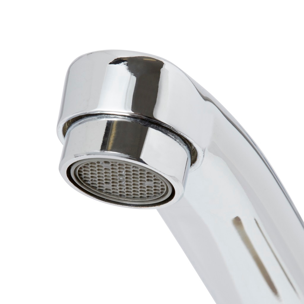 Baterie bucatarie Cooke & Lewis Palani, montare pe perete, alama, crom