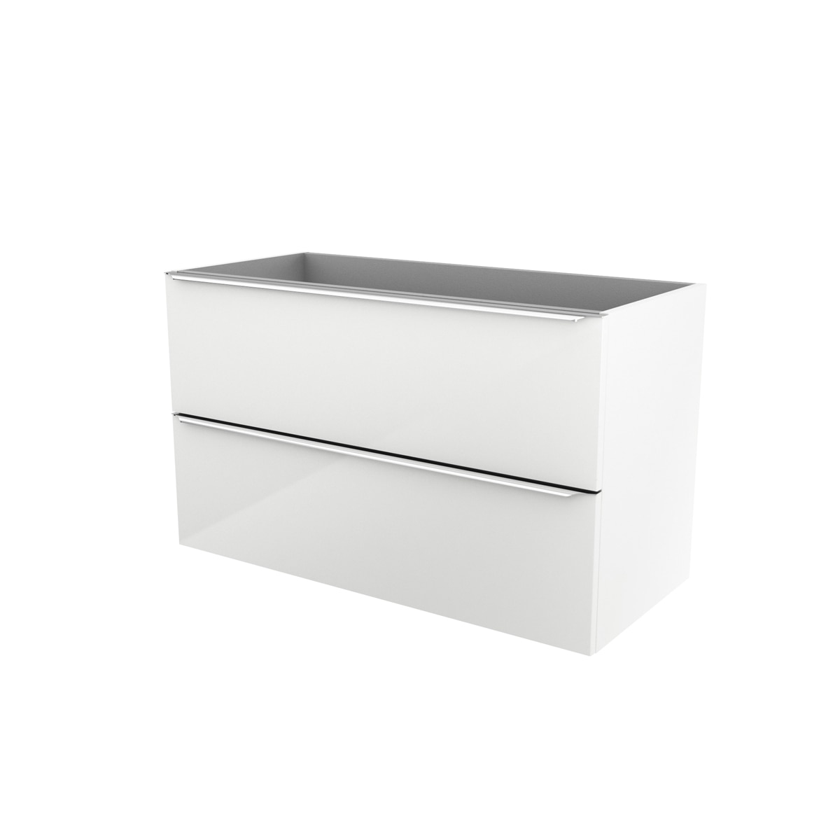 Masca lavoar GoodHome Imandra, suspendata, 100 x 45 x 60 cm, alb