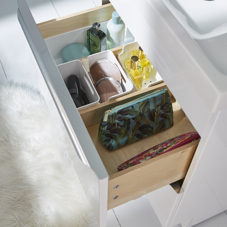 Baza pentru lavoar, cu picioare, Alb, 60 x 82 cm  GoodHome Imandra