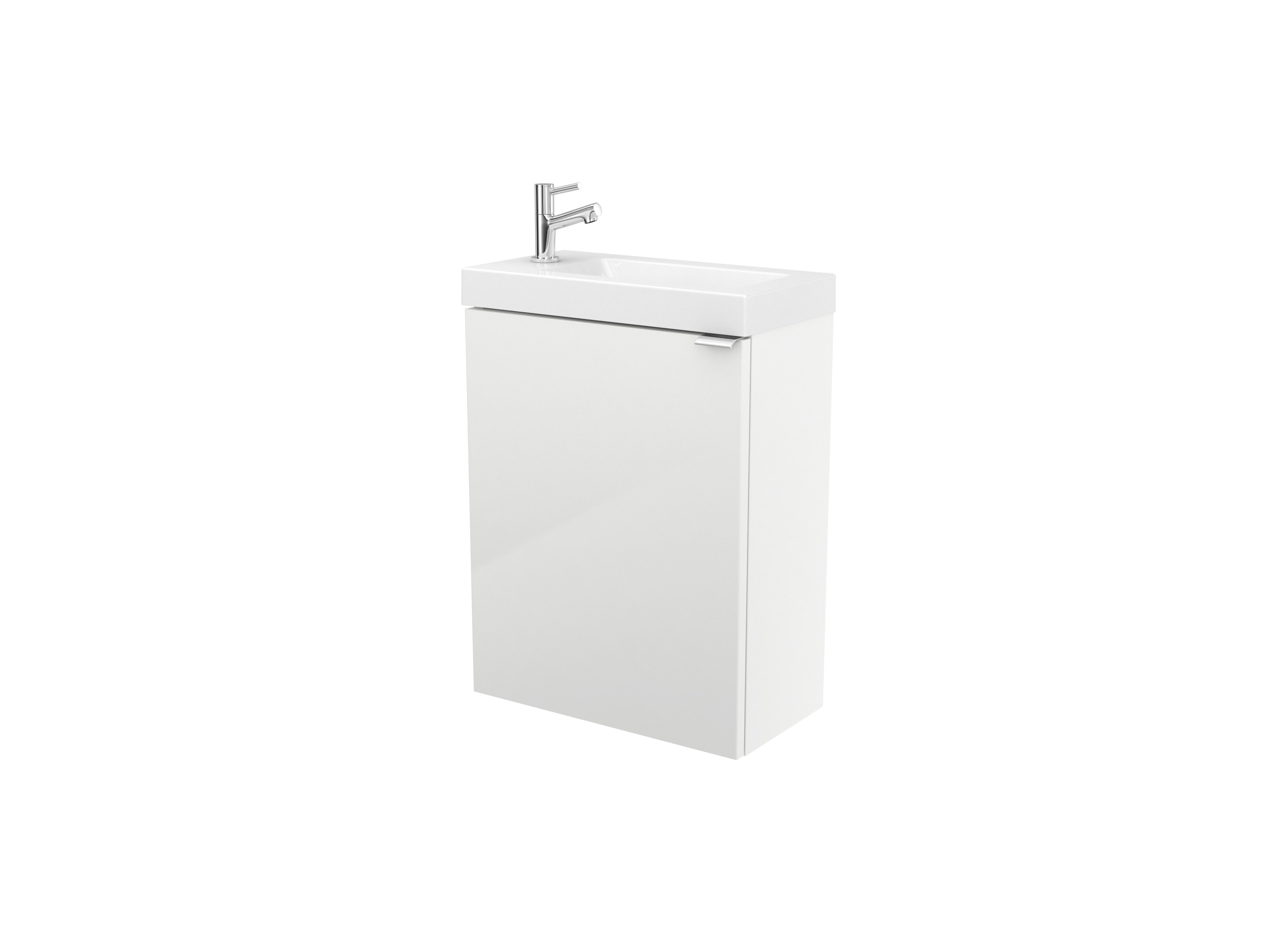 Baza pentru lavoar, suspendata, Alb, 44 x 55 cm  GoodHome Imandra