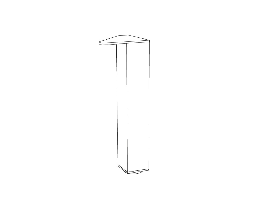 Picioare lemn 2.17, 4 x 4 x 21.7 cm • Good Home Imandra