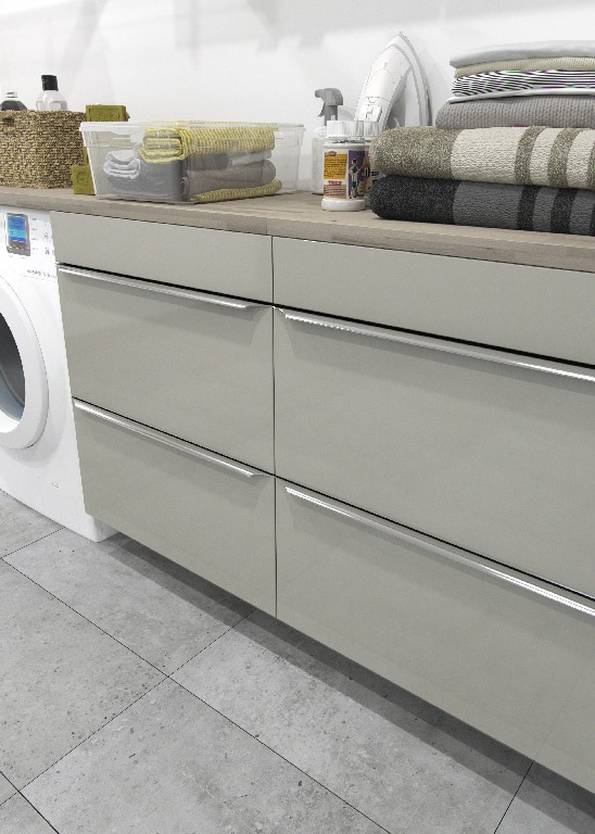 Dulap baie GoodHome Imandra, suspendat, 60 x 15 x 90 cm, taupe