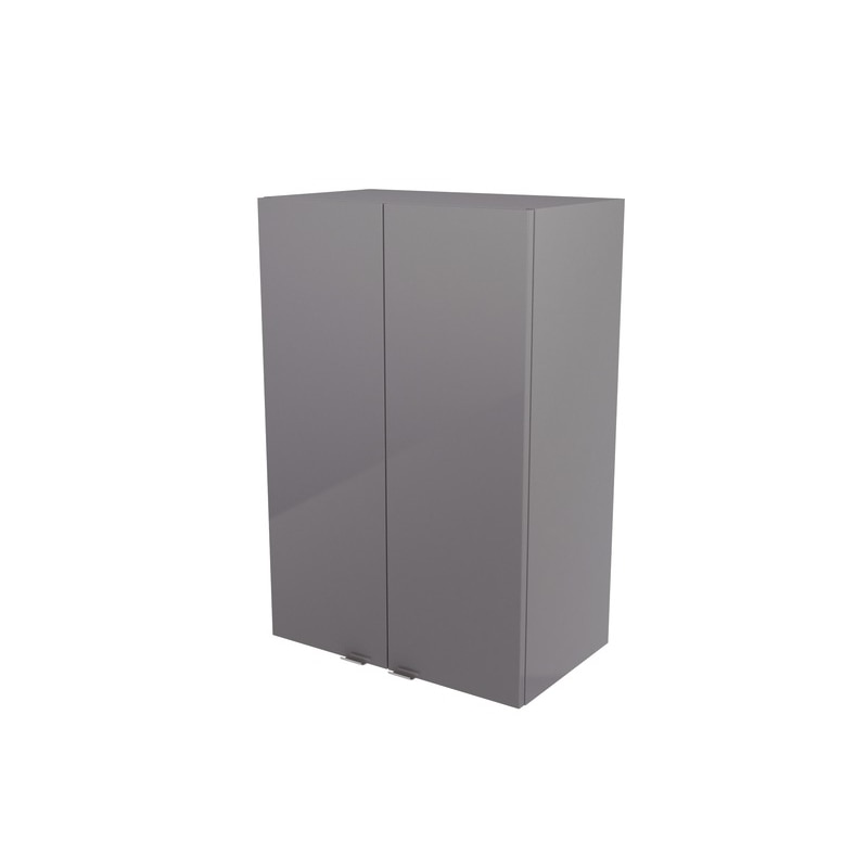 Dulap baie GoodHome Imandra, suspendat, 60 x 36 x 90 cm, gri