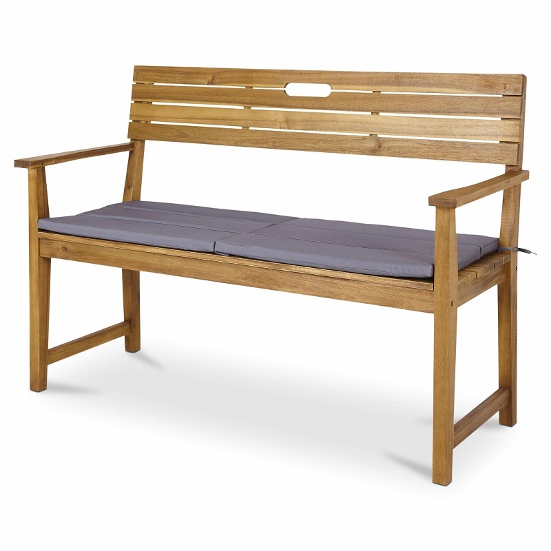 Perna gradina, gri, forma dreptunghiulara, 48 x 116 cm • Blooma Denia