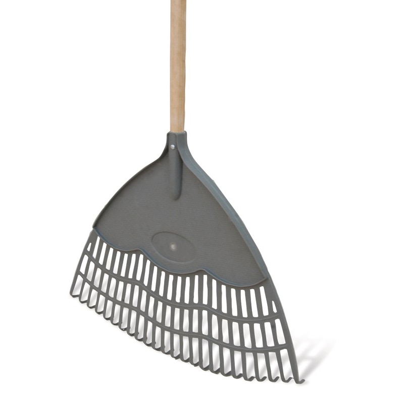 Grebla gradina, polipropilena, coada din lemn, 55.5 cm • Verve