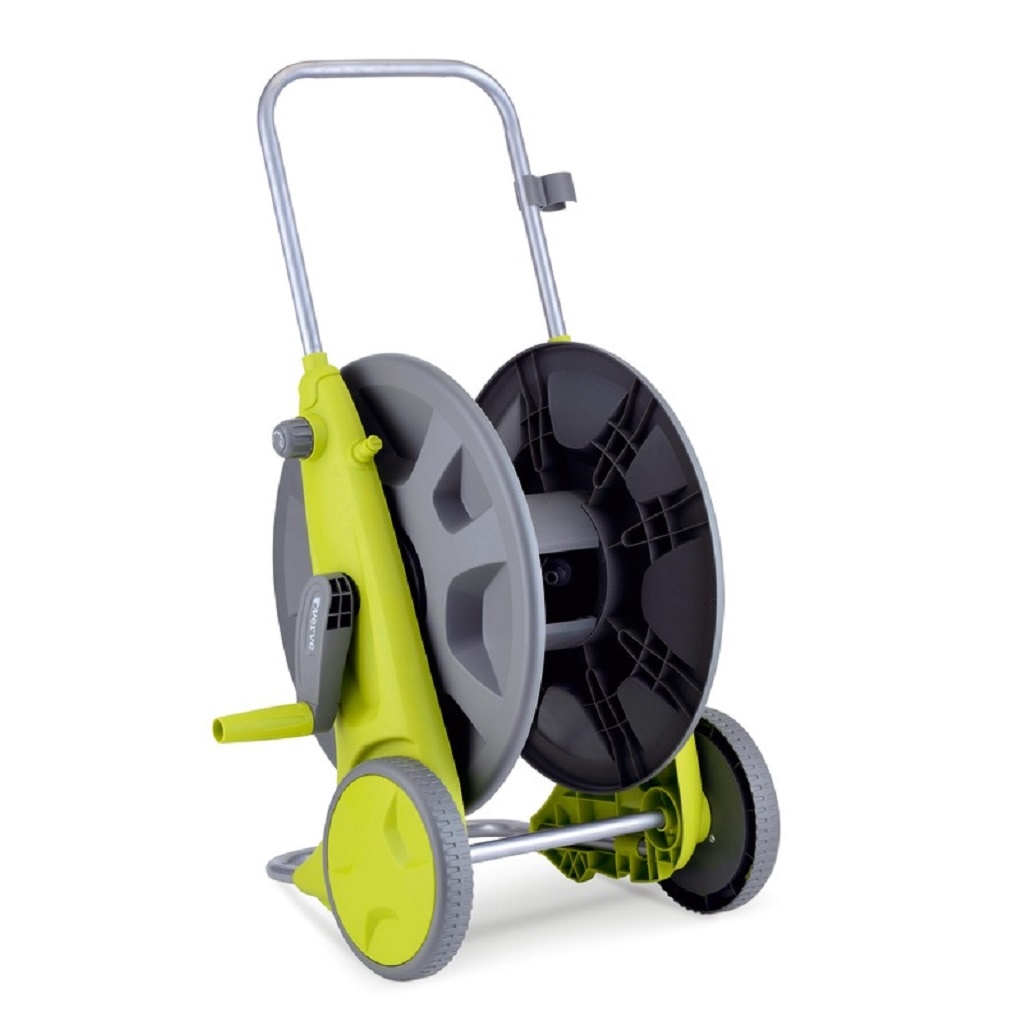 Derulator cu roti pentru furtun, 50 m  Verve