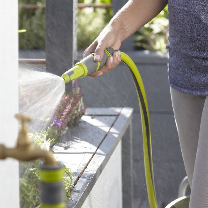 Stut reglabil, plastic, verde