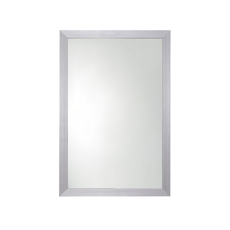 Oglinda cu rama dreptunghiulara, 45 x 60 cm, gri  GoodHome Golspie