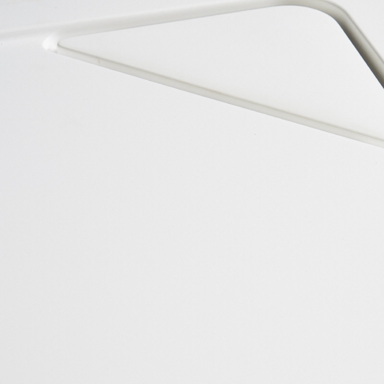 Cadita dus semirotunda, 80 x 80 x 4.5 cm • GoodHome Helgea