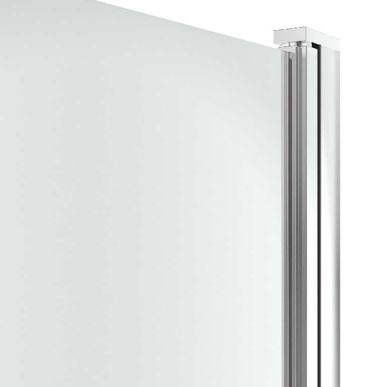 Usa pentru dus, aluminiu si sticla, pivotanta, cromat, 80 x 195 cm  Good Home Beloya