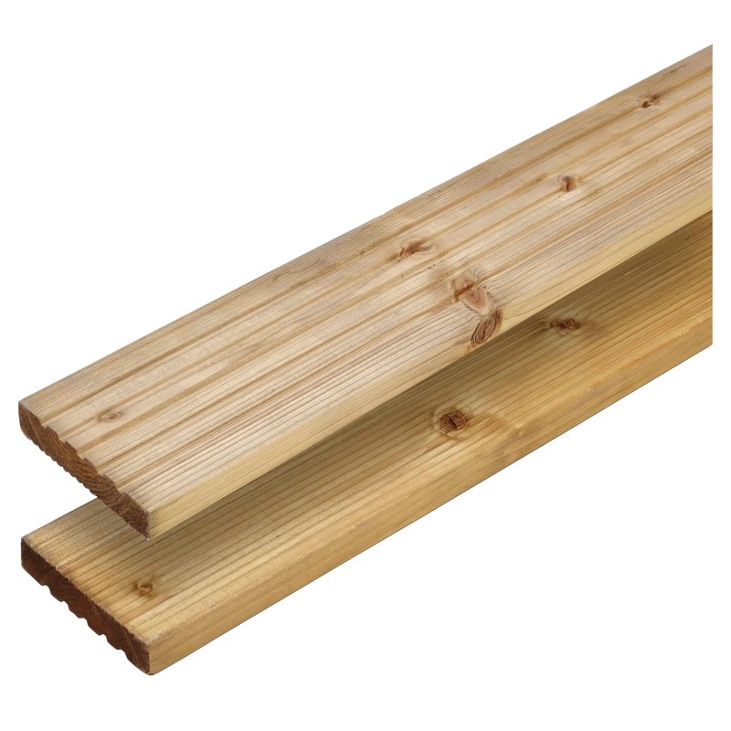 Dusumea pentru terasa, lemn de molid, 240 x 14.4 x 2.7 cm  Blooma