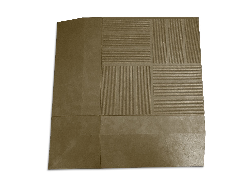 Plinta, compozit, maro, 40 x 20 x 4.5 cm  Blooma