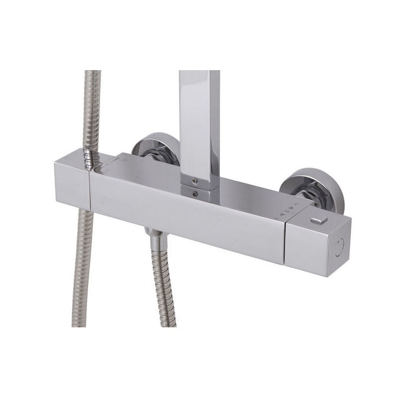 Set de dus, cromat, alama, ABS si otel inoxidabil • Cooke & Lewis