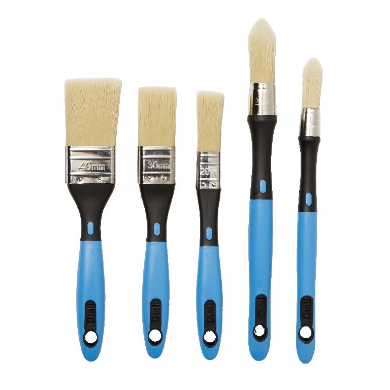 Set 5 pensule, albastre • Diall