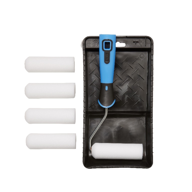 Set trafalet cu 5 role si tava, spuma, 10 cm • Diall