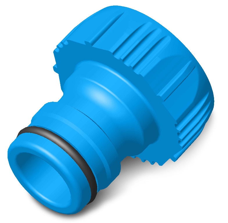 Adaptor furtun pentru debit mare, 19 mm