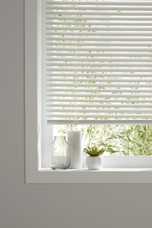 Jaluzea orizontala, PVC, alb, 120 x 180 cm