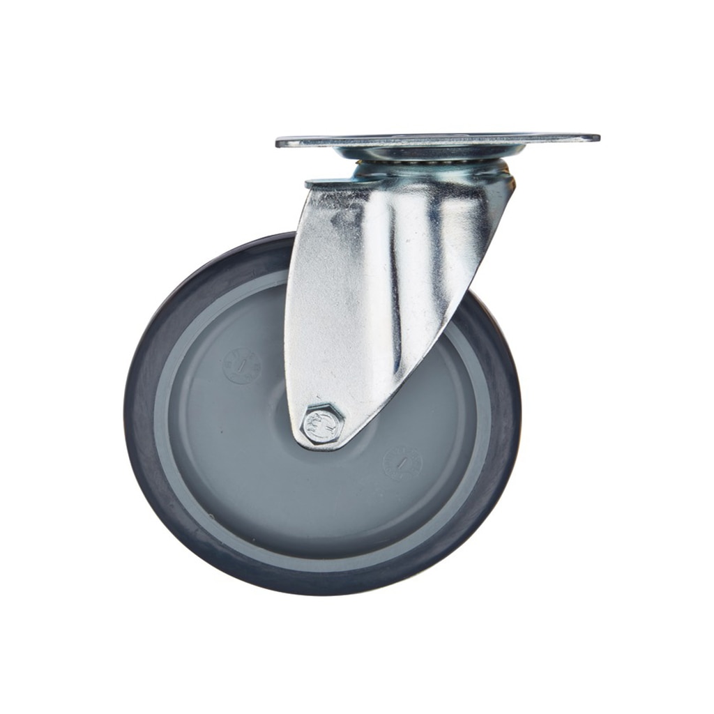 Rola aparate placa mobila, 100 mm neagra