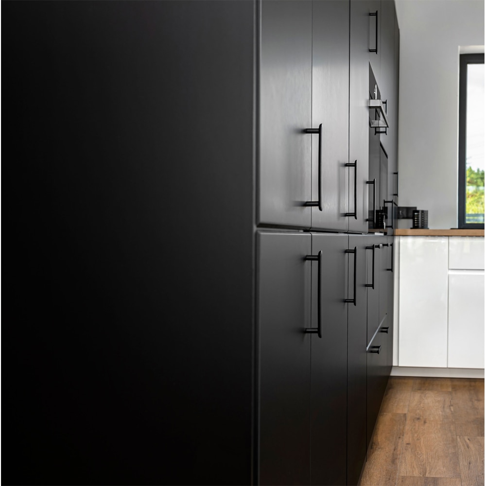 Autocolant VENILIA, PVC, 90 x 100 cm, negru