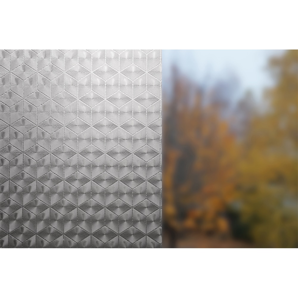 Autocolant VENILIA Romb, PVC, 45 x 100 cm, translucid