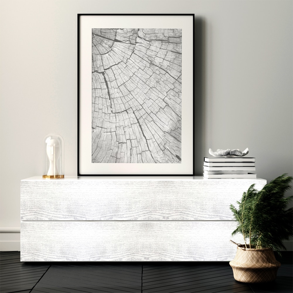 Autocolant VENILIA, PVC, 90 x 200 cm, gri