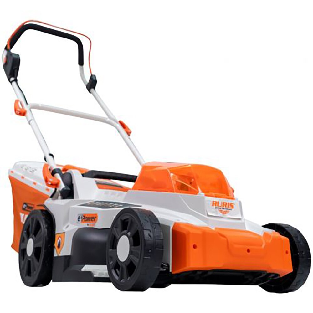 Masina de tuns iarba RURIS RXI3744E, fara acumulator, latime taiere 37 cm, cos 35L, portocaliu