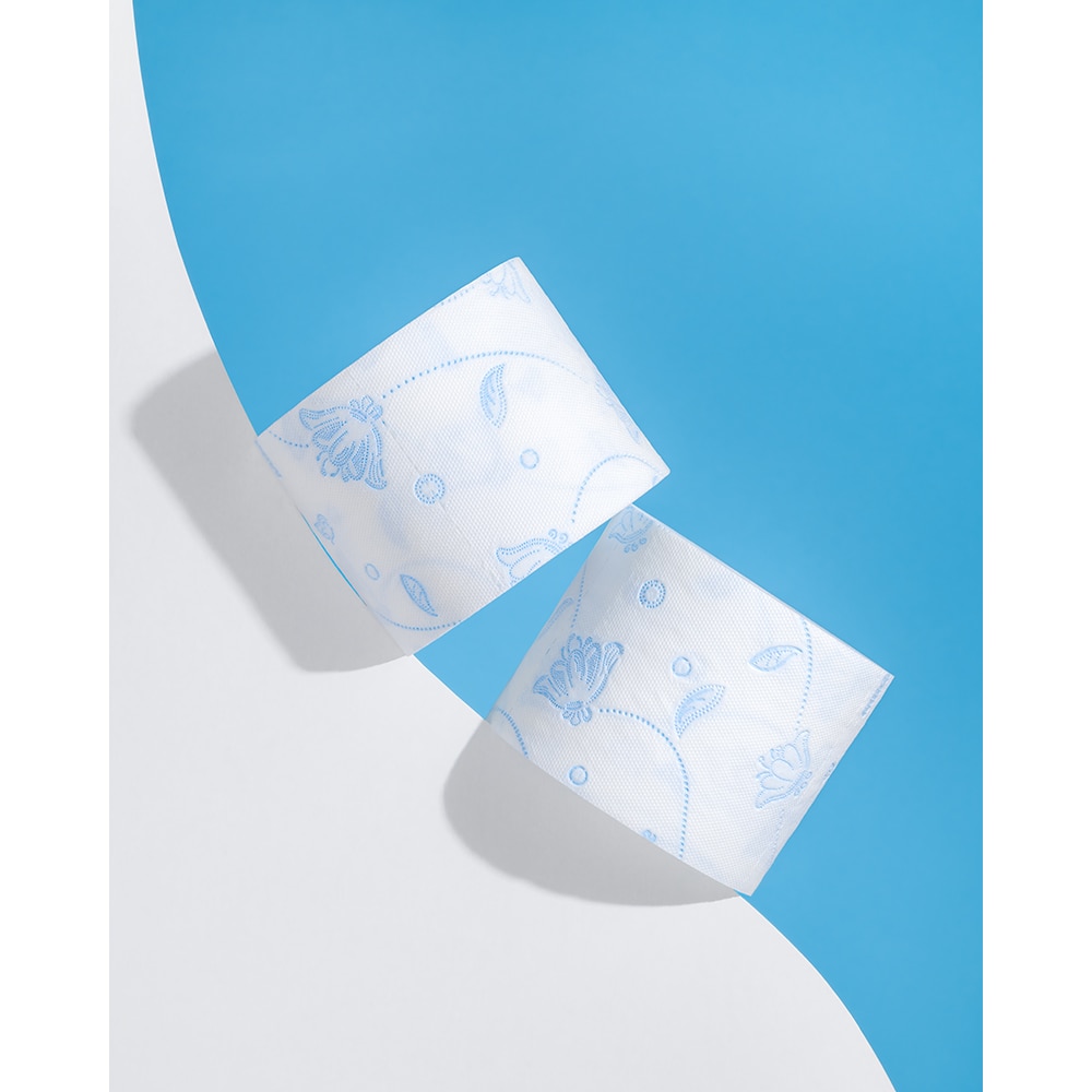 Hartie igienica MILDE Cool Blue, 3 straturi, 8 role