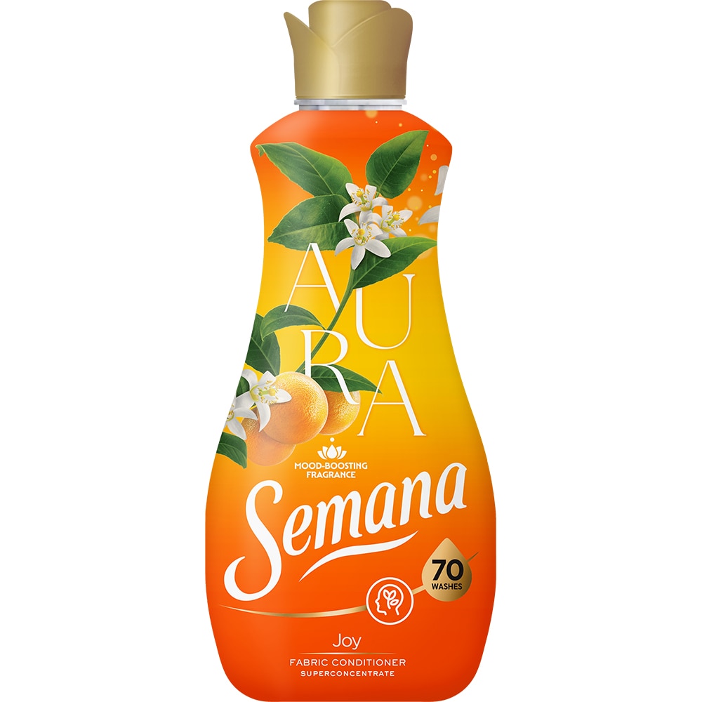 Balsam de rufe superconcentrat SEMANA Aura Joy, 1.4 l, 70 spalari