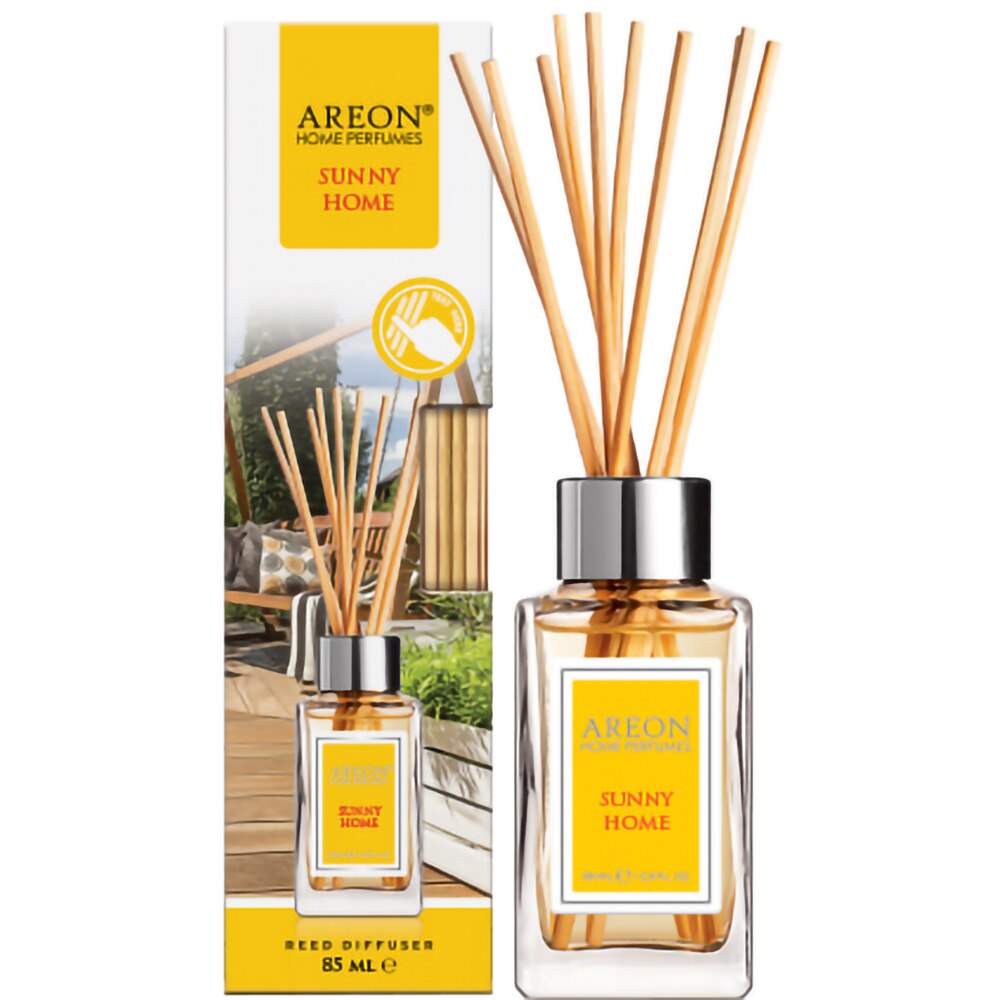 Odorizant cu betisoare AREON Home Perfume Sunny Home, 85ml