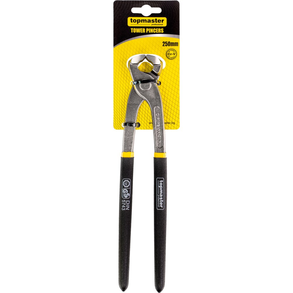 Cleste pentru cuie TOPMASTER, CRV, 250 mm