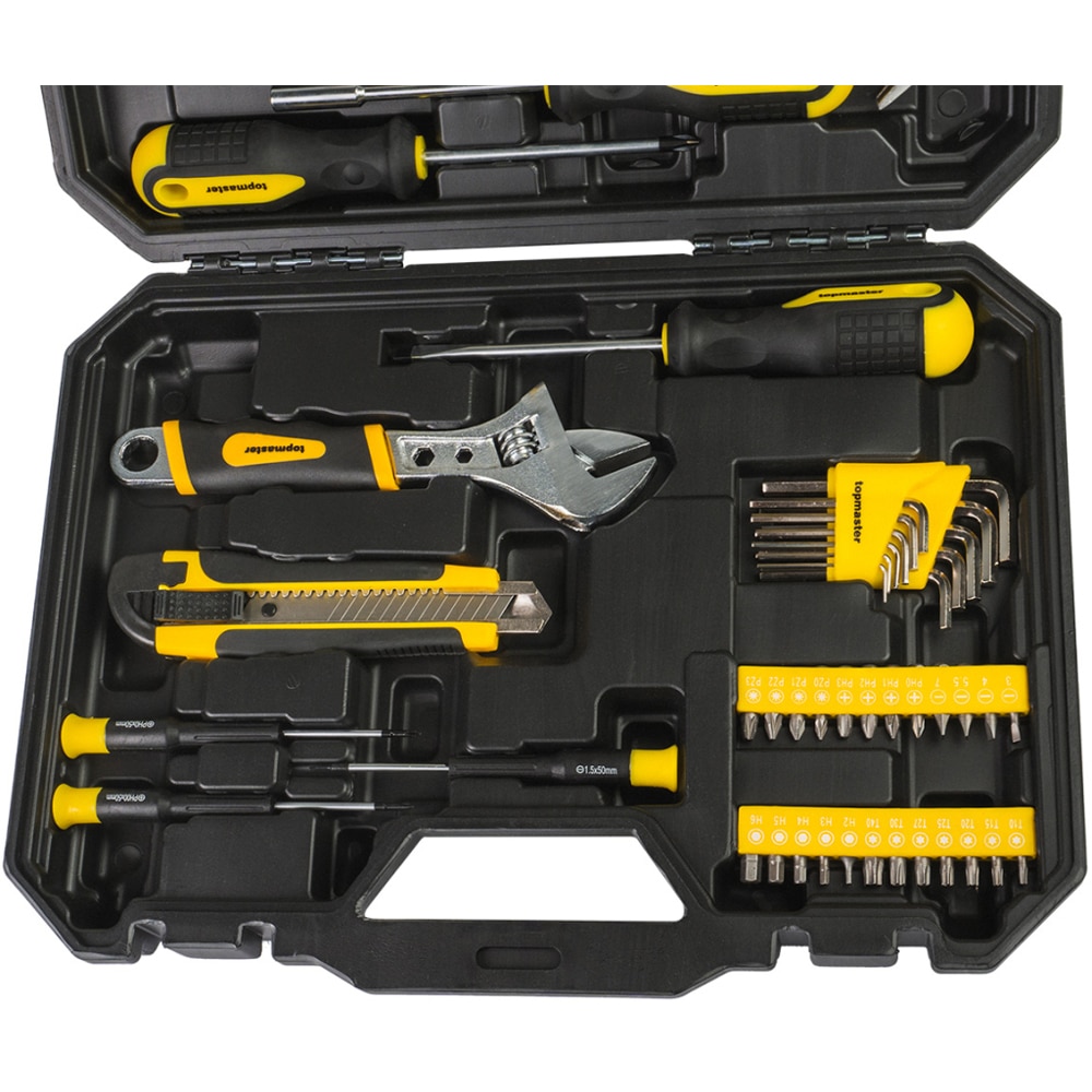 Trusa scule TOPMASTER PROFESSIONAL, 48 piese, otel