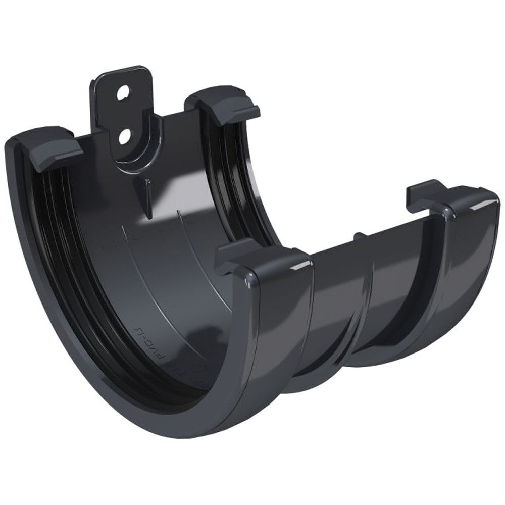 Imbinare jgheab PVC Devorex Clasic, D120 mm, grafit