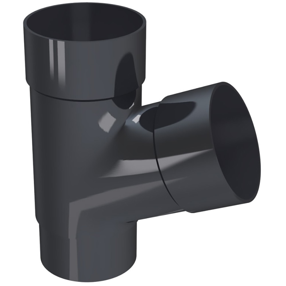 Ramificatie pentru burlan 67 gr DEVOREX, D80, 19 x 8.5 cm, PVC, negru