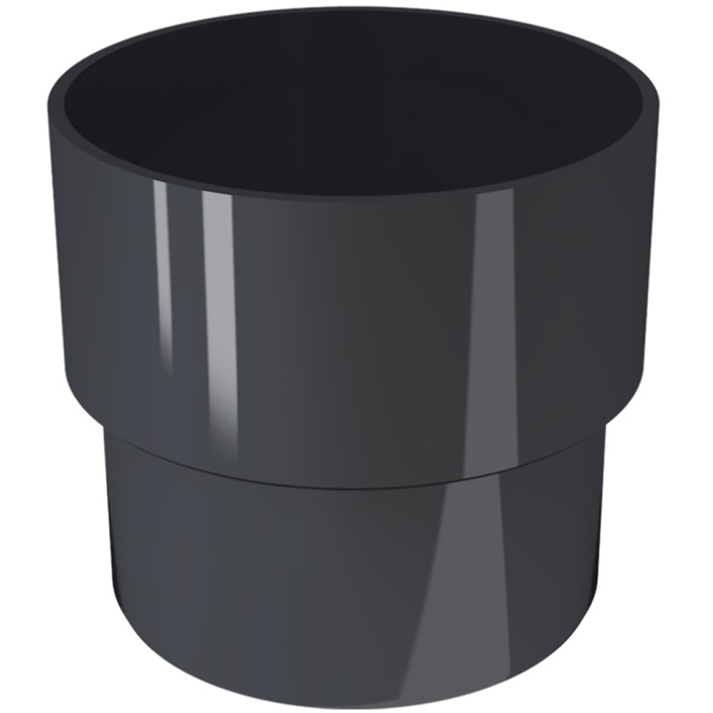 Mufa PVC Devorex, D80 mm, grafit