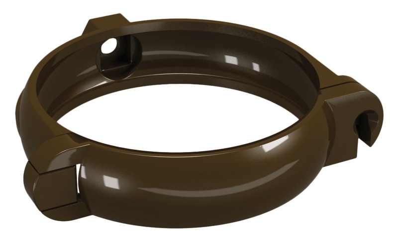 Colier burlan, din PVC, maro, diametru 80 mm_100859417