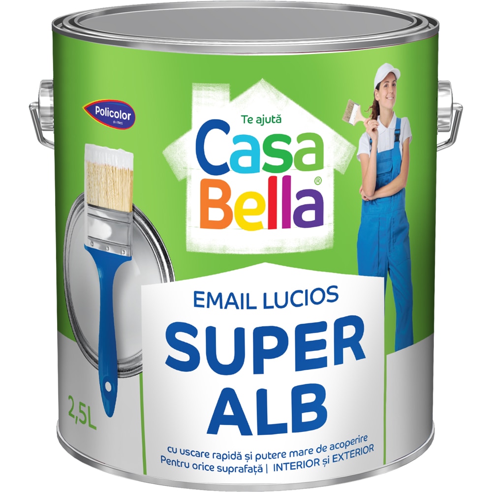 Email lucios CasaBella, super alb, 2.5 l