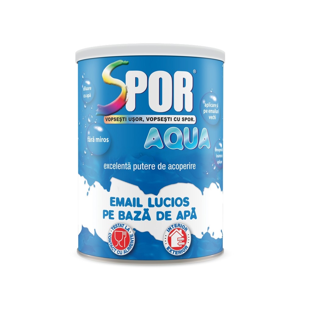 Email aqua alb 2.5l  Spor