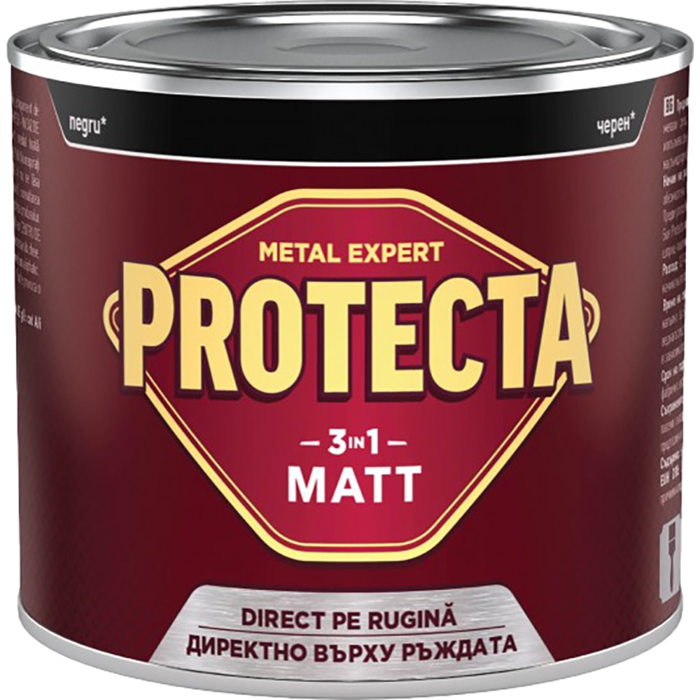 Email 3in1 Protecta, negru mat, 500 ml
