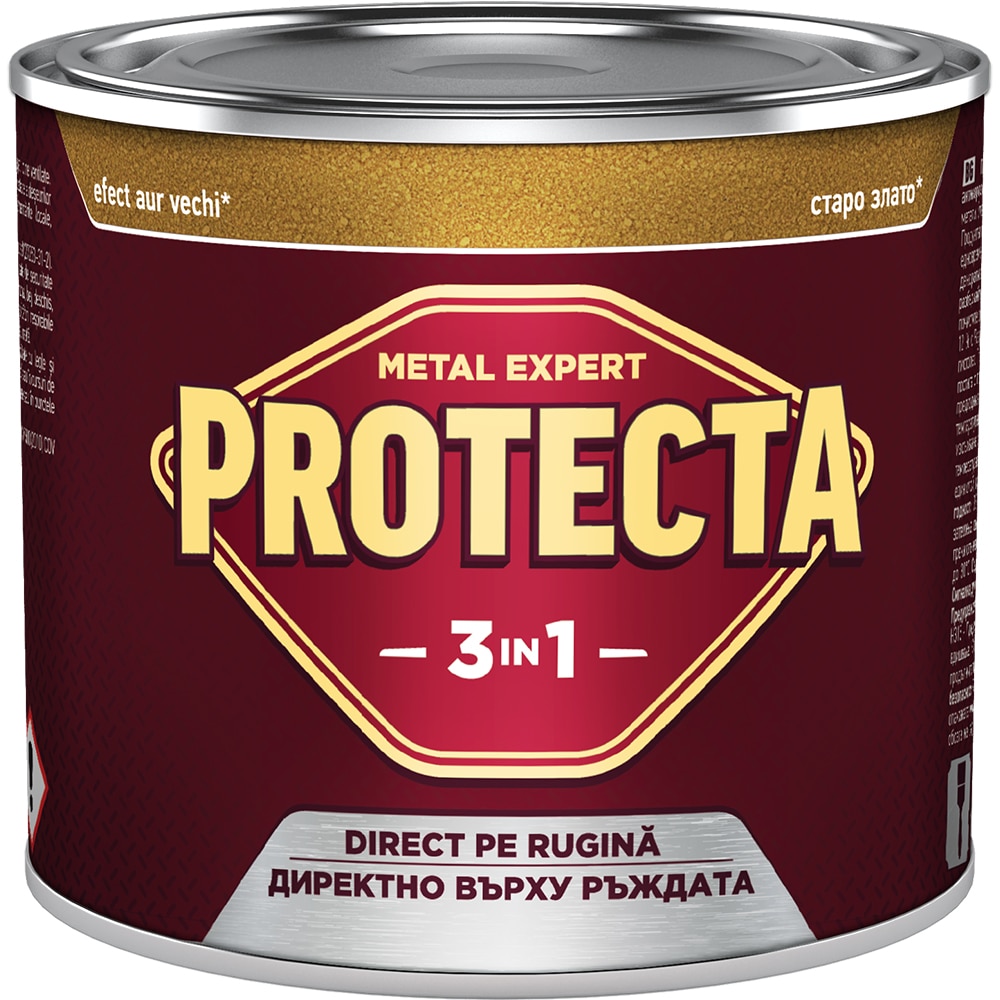 Email 3in1 Protecta, efect aur vechi, 500 ml
