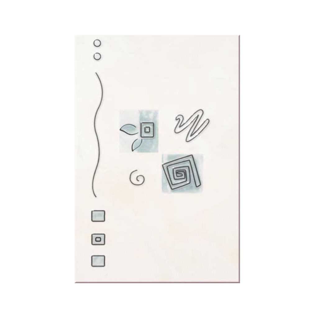 Faianta interior, albastru, 30 x 20 x 0.65 cm  Kai Dalia