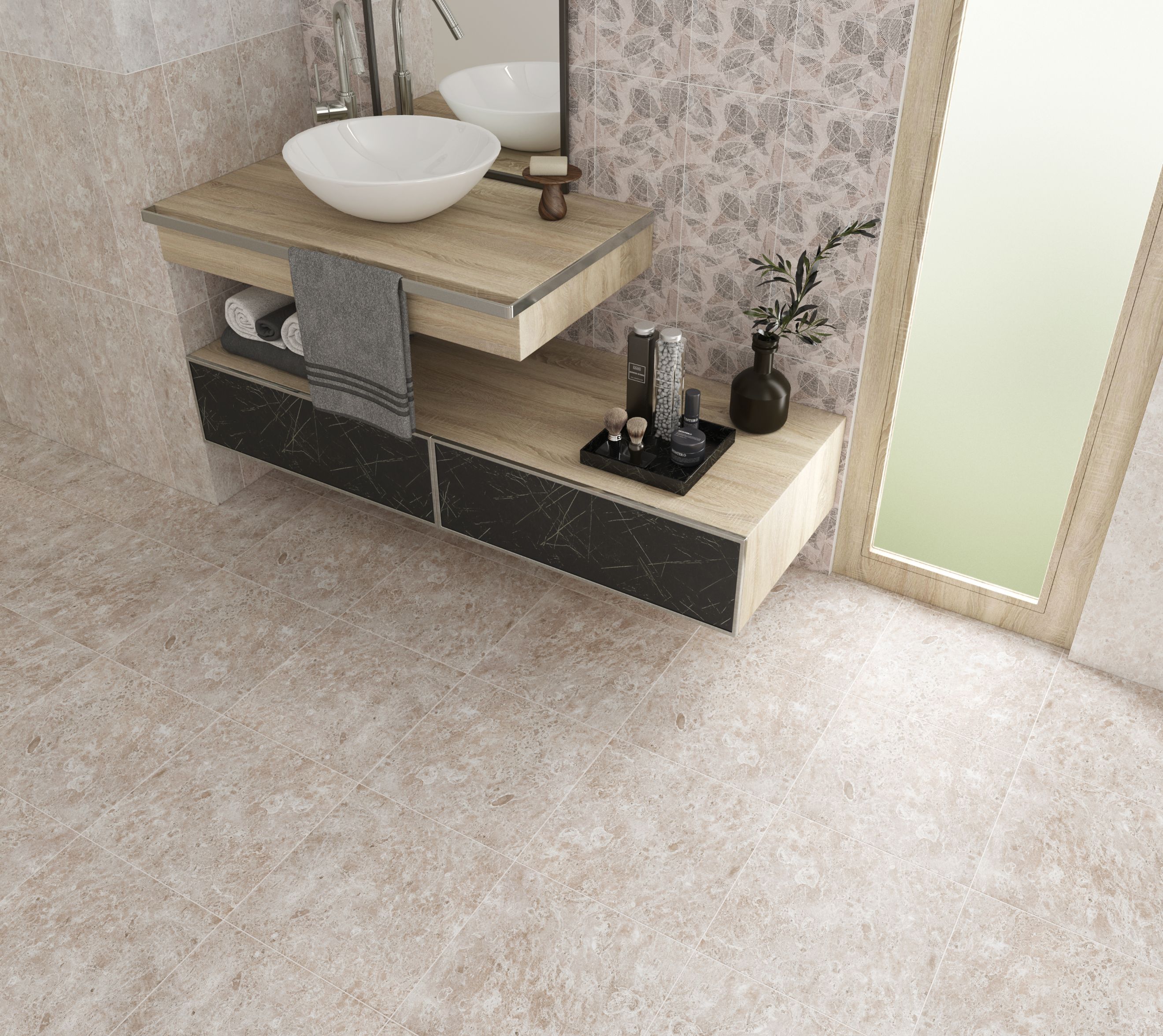 Faianta interior Novel, bej, 50 x 20 cm, 1.1 mp/cutie