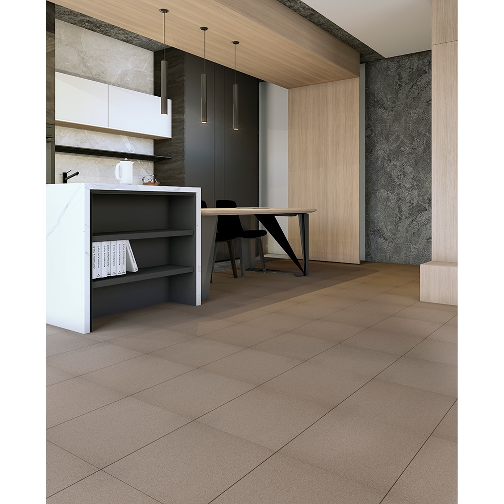 Gresie interior si exterior GRES SP, 33.3 x 33.3 cm, grosime 7 mm, 1.663 m2, gri piatra