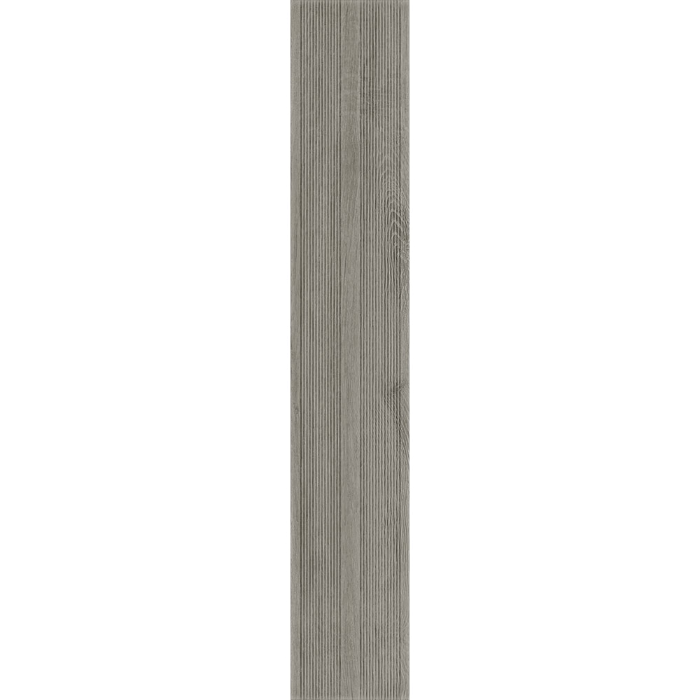 Gresie interior si exterior Pine, 20.4 x 120.4 cm, grosime 8.5 mm, 1.2281 m2, gri lemn